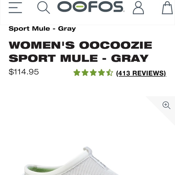OOFOS SIZE 5 - Picture 10 of 11
